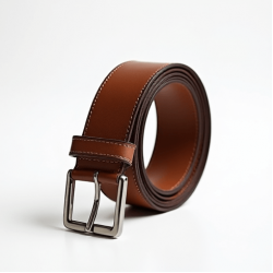 Women's Minimalist Silver Buckle Belt