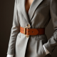 Women's Basic Thin Waist Belt