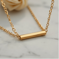Women's Minimal Gold Necklace