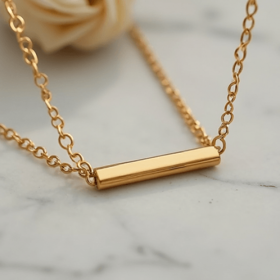 Women's Minimal Gold Necklace