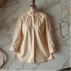 Women's Light Crew Neck Blouse