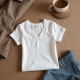 Women's Casual V-Neck Tee