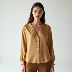 Women's Everyday V-Neck Blouse