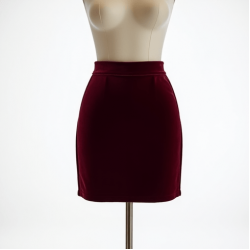 Women's Comfort High Waist Mini Skirt