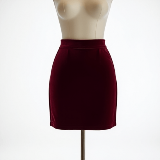 Women's Comfort High Waist Mini Skirt