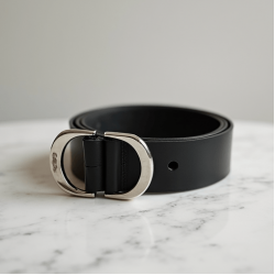 Women's Simple Silver Belt