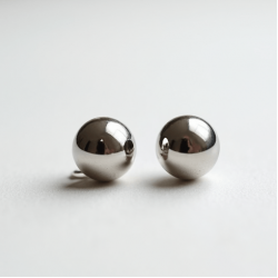 Women's Simple Silver Stud Earrings