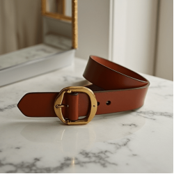 Women's Classic Thin Leather Belt
