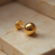 Women's Minimal Gold Stud Earrings