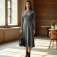 Women's Casual Crew Neck Dress