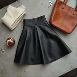 Women's Everyday High Waist Mini Skirt