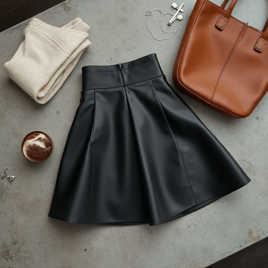 Women's Everyday High Waist Mini Skirt