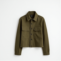 Women's Relaxed Cropped Jacket