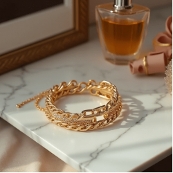 Women's Delicate Thin Chain Necklace