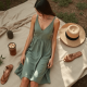 Women's Soft V-Neck Tank Dress