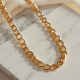 Women's Light Gold Chain Necklace