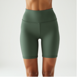 Women's Comfort High Waist Straight Shorts