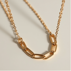 Women's Minimal Gold Chain Necklace