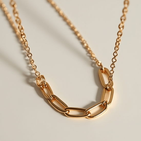 Women's Minimal Gold Chain Necklace