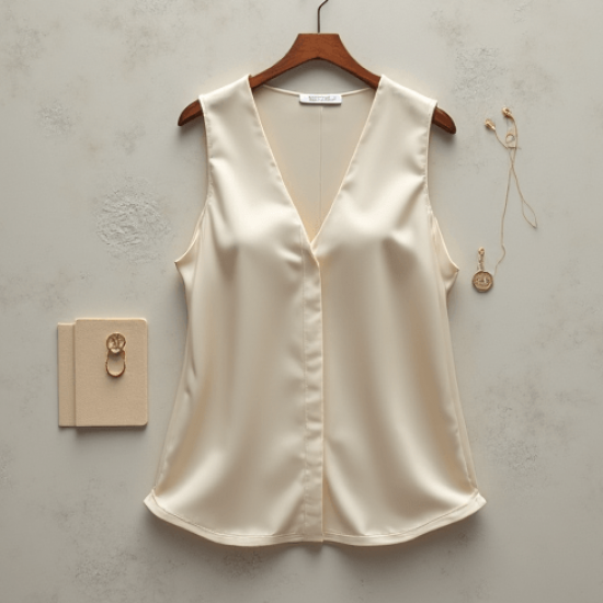 Women's Simple Sleeveless Blouse