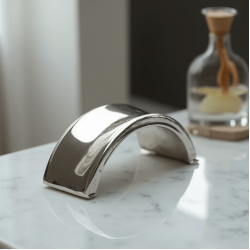 Women's Minimalist Silver Hair Clip