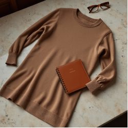 Women's Classic Crew Neck Dress