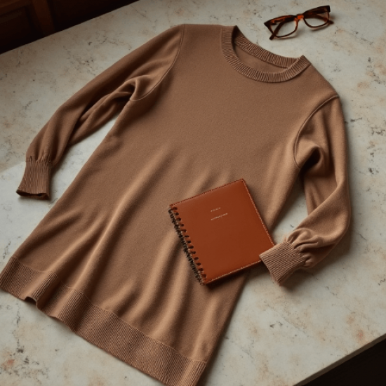 Women's Classic Crew Neck Dress