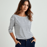Women's Basic Boat Neck Top