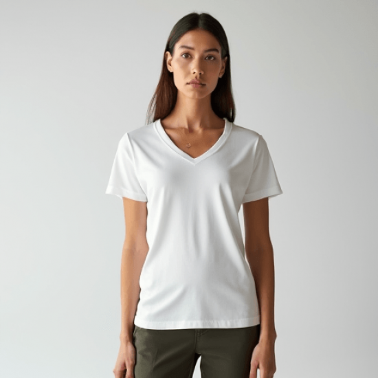 Women's Simple Short Sleeve Shirt