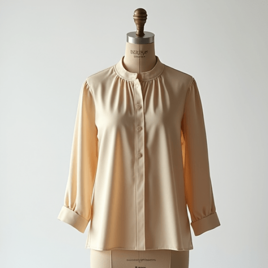 Women's Light Crew Neck Blouse