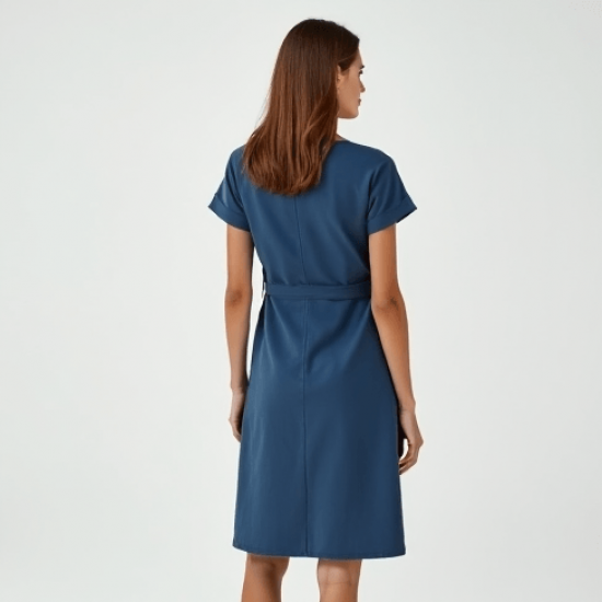 Women's Basic Short Sleeve Dress