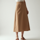 Women's Everyday High Waist Midi Skirt