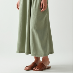 Women's Light V-Neck Midi Dress