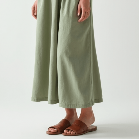 Women's Light V-Neck Midi Dress