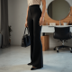 Women's Micro Flare High Waist Trousers