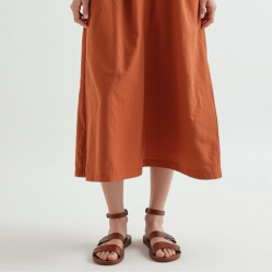 Women's Crew Neck Sleeveless Midi Dress