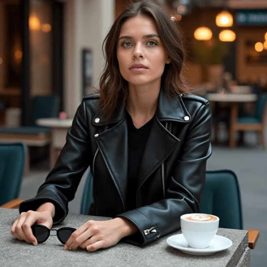 Women's Cropped Casual Jacket