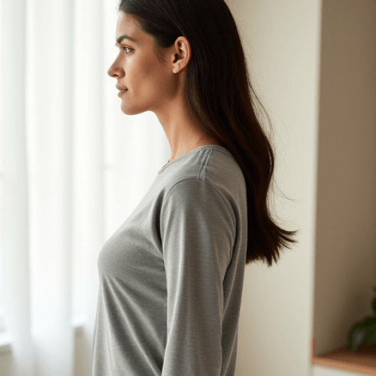 Women's Crew Neck Long Sleeve T-Shirt