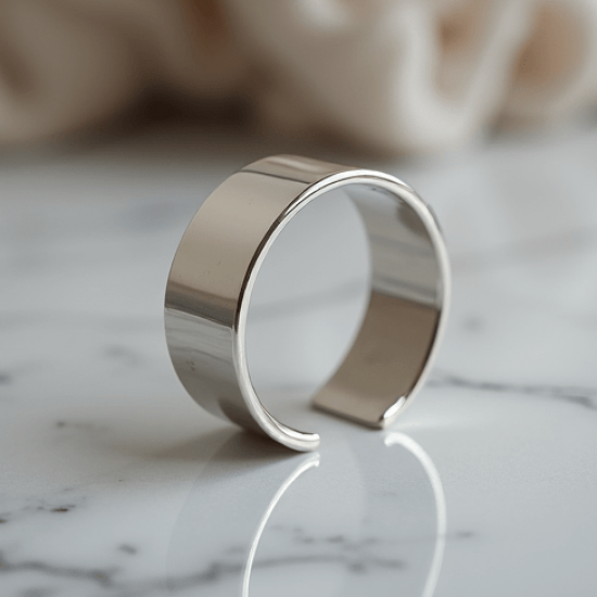 Women's Simple Silver Bracelet