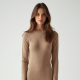 Women's Relaxed Long Sleeve Midi Dress