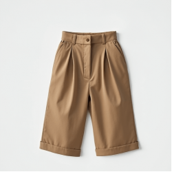 Women's High Waist Straight Shorts