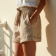Women's Light High Waist Short Pants