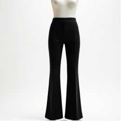 Women's High Waist Slight Flare Pants