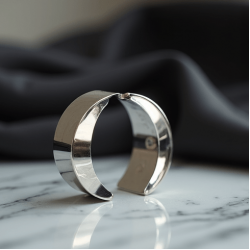 Women's Simple Silver Bracelet