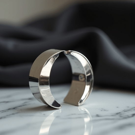 Women's Simple Silver Bracelet