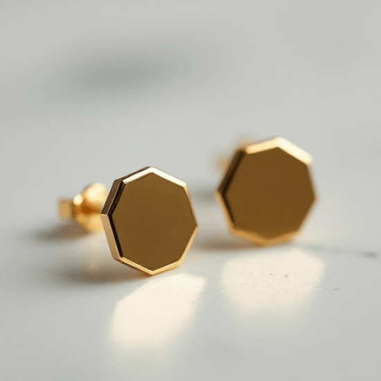 Women's Simple Geometric Studs