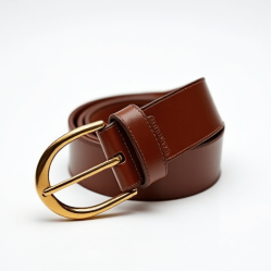 Women's Minimal Gold Buckle Belt