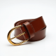 Women's Minimal Gold Buckle Belt
