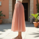 Women's Light High Waist A-Line Skirt