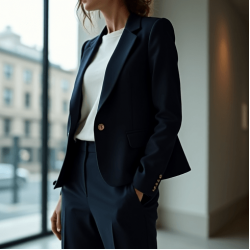 Women's Basic Short Blazer